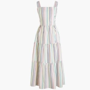 JCrew Billundt Stripe Maxi Dress
